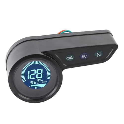 Velocímetro digital para motocicleta 12V con odómetro universal LCD 2