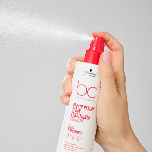 Schwarzkopf Professional Bonacure Repair Rescue Spray Conditioner Leave In Für Strapaziertes Haar Vegan Care Boost Complex Weniger… – Ansicht 4