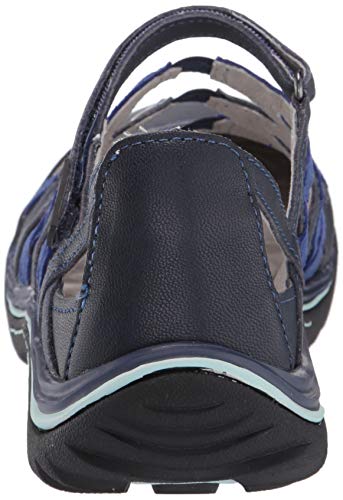 Jambu Women's Tangerine Oxford Flat, Marine Blue, 6.5 M Us #TOP2