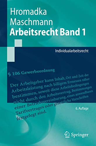 Arbeitsrecht: Individualarbeitsrecht
