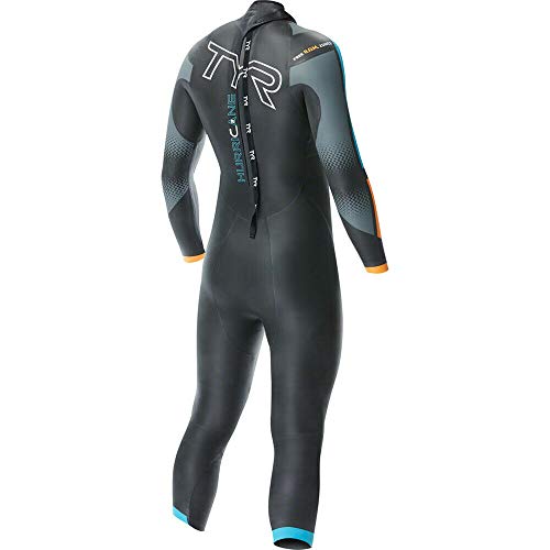 Tyr Hcatm6A577M/L Mens Cat 2 Wetsuit Black/Blue/Orange M/L #TOP1