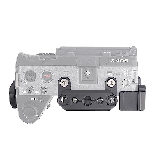 Hersmay FX30 Cage, FX3 Camera Cage Rig for Sony FX3 FX30 Accessories Quick Release Plate for Arca-Swiss, NATO Rail - Image 4