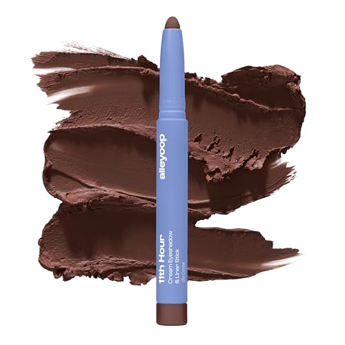 Image of ALLEYOOP 11th Hour Cream Eyeshadow Stick & Liner, Dark Chocolate Matte