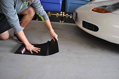 Maxsa 37358 Park Right 21.5" X 11" X 2" Parking Mat, Black #TOP1
