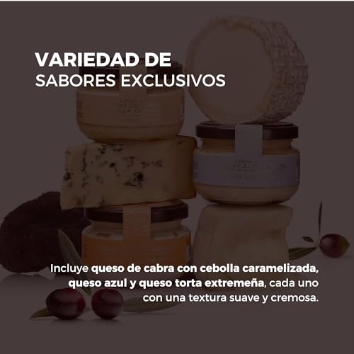 Miniatura 3 de 2 Unidades - Pack Tres Cremas De Queso La Chinata - Cremas Gourmet Para Untar - Tapas - Para Amantes Del Queso