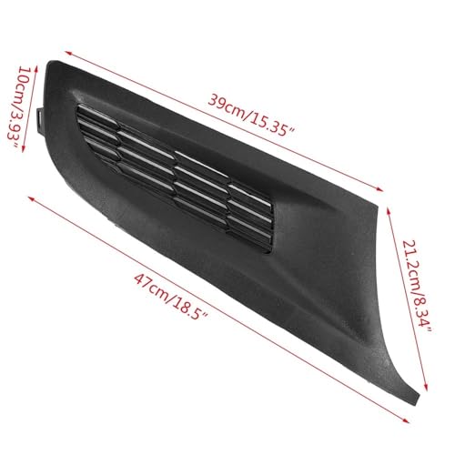 Cubierta de lámpara antiniebla elegante y resistente para parachoques MK5 6R 6