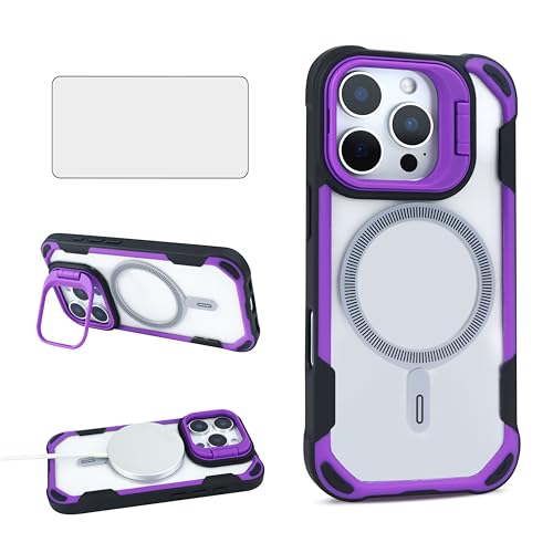 Coque iPhone 16 Pro Max Asuwish anti-rayures protégeant l'écran et objectif
