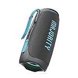 MAJORITY Move 3 Portable Speaker Wireless Bluetooth 6.0, IP67 Waterproof & Dust-Resistant, 3 40W, 30H Long Battery Life, USB-C Charging, LED Light, Wireless Bluetooth Speaker