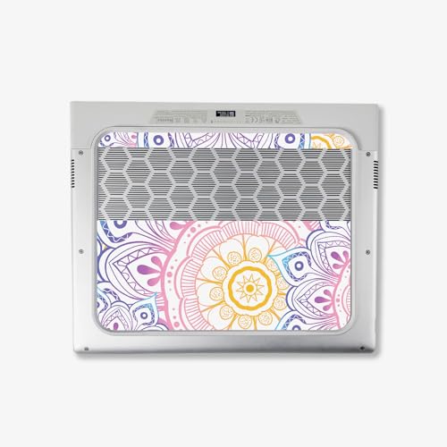 Image of MightySkins Skin Compatible with Alienware X14 R2 (2023) Full Wrap Kit - Vibrant Mandala | Protective, Durable, and Unique Vinyl Decal wrap Cover | Easy to Apply & Change Styles | Made in The USA