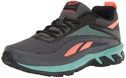 Reebok Men's Ridgerider 6.0 Hiking Shoe, Pure Grey/Semi Classic Teal/Black, 7.5