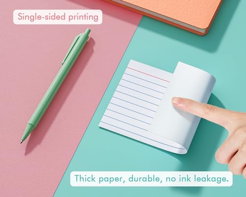 Index Cards 3x5, 300 Pack, Heavy Ruled Index Cards, Notecards 3x5 Lined, Flash Cards for Studying, Note Cards for Office, Home and School, White, 4 Packs of 75 Pack