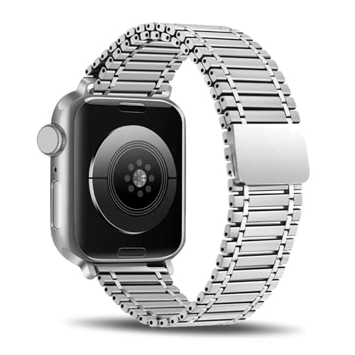 Bracelet Apple Watch acier inoxydable GUMMMY : passez du bureau au dîner avec style - 2