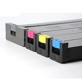  TASLIN OEM Cartouche de Toner MX51 Compatible avec Sharp MX-4110 N4111 4112 4140 4141 5110 5111 5140 5141MX-4128 4148 5128 5148 Poudre Accessoires ( Color : Y 340g )