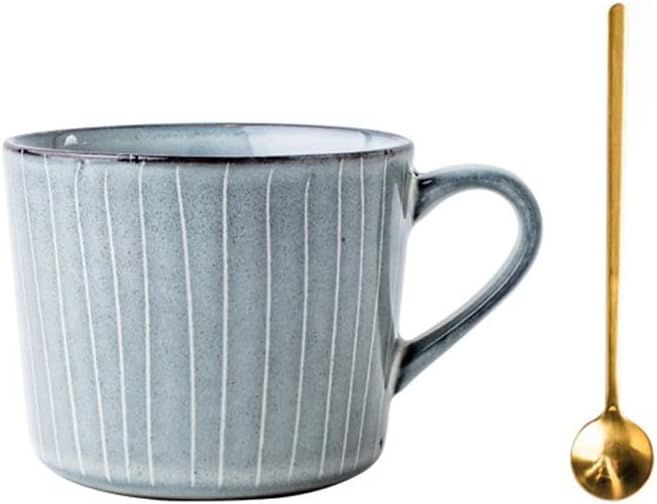 400ml Europe Ceramic Mug Coffee Creative Office Tea Drink Drinkware Couples CUP Gift(E)