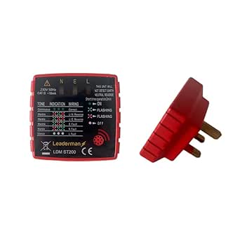 Leaderman LDM-SK200 Tester Prese Di Mani UDIBILE/BUZZER - Foto 7