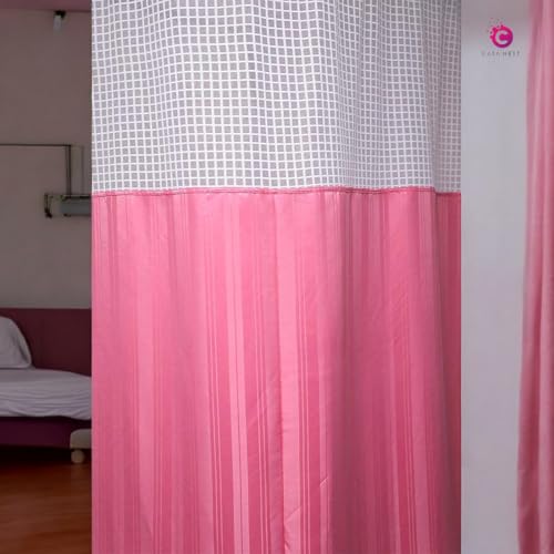 Image of CASA-NEST Hospital Partition PVC Curtains for ICU and Wards PVC Curtains, 4.5 x 8ft, pink-Hos008