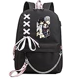 ISaikoy Anime Vampire Knight Backpack Shoulder Bag Bookbag Student School Bag Daypack Satchel 7