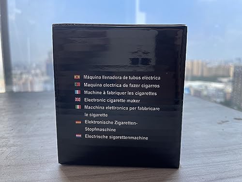 Elektrische sigarettenstopmachine automatisch professioneel, Sigarettenmaker elektrisch, kleur rood - Afbeelding 4