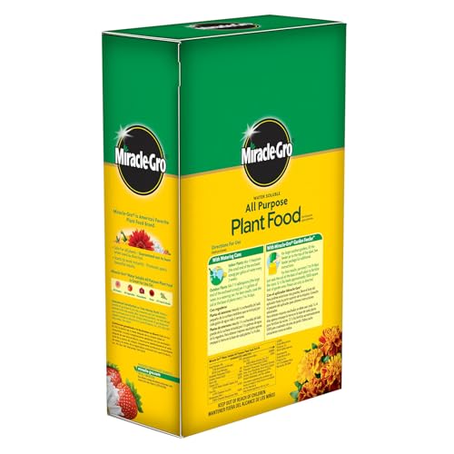 Image of Miracle-Gro Water Soluble All Purpose Plant Food - Fertilizer for All Indoor or Outdoor Plants Including Roses, Flowers, Vegetables, Houseplants, Trees, and Shrubs, 12.5 lbs.