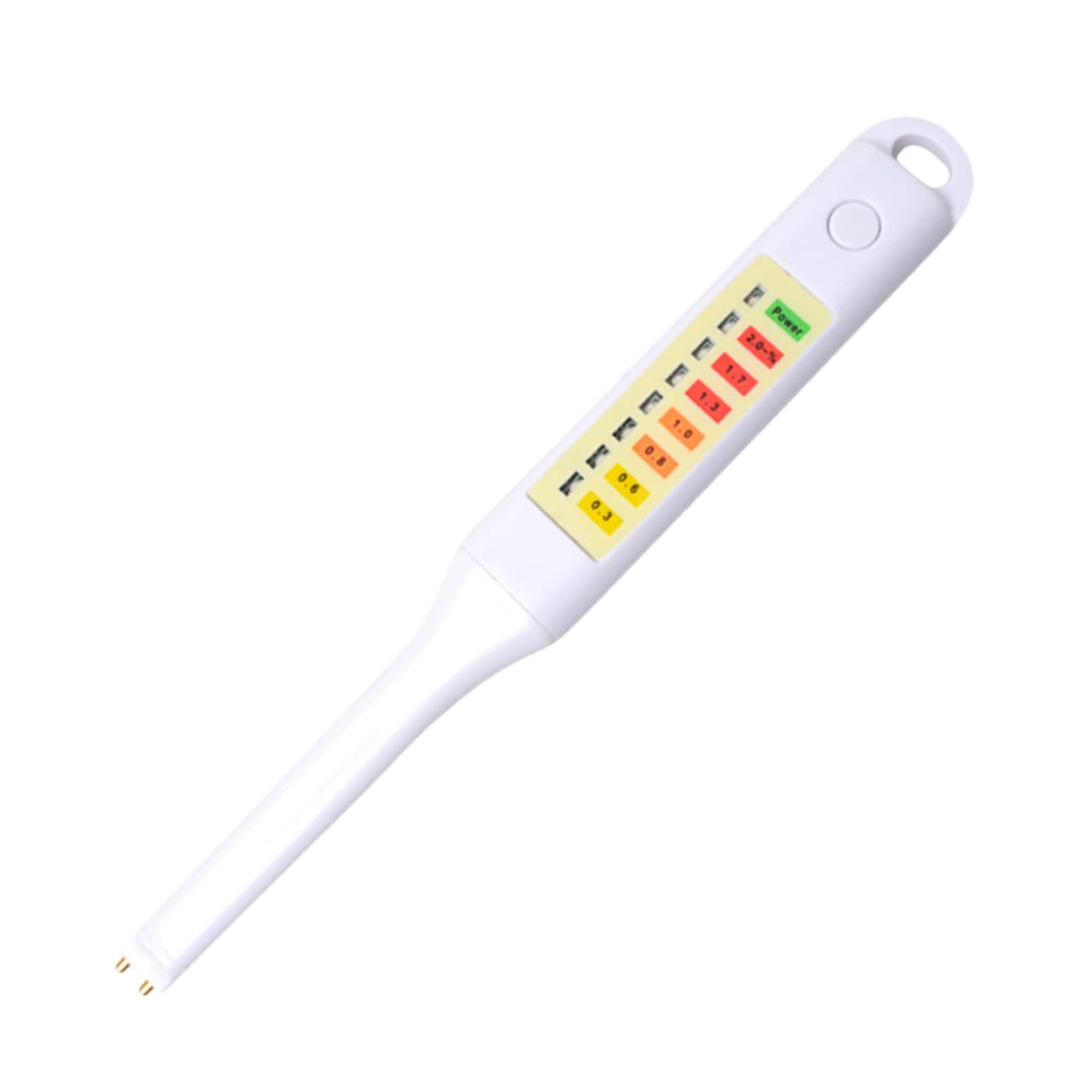 SOLUSTRE Medidor de Salinidad Portátil para Agua Salada Diseño Profesional y Resultados Claros, Fabricado en Abs, Adecuado para Uso en Hogares y Spas