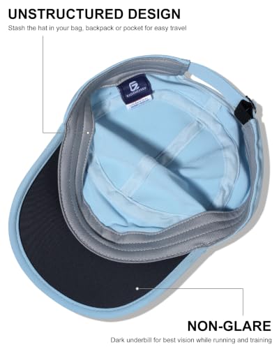 Image of GADIEMKENSD Stretch Army Cap Cadet Military Hats Flat Top Baseball Cap Short Bill Breathable