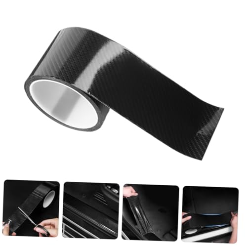 Vinilo negro de protección para parachoques coche autoadhesivo y flexible 7
