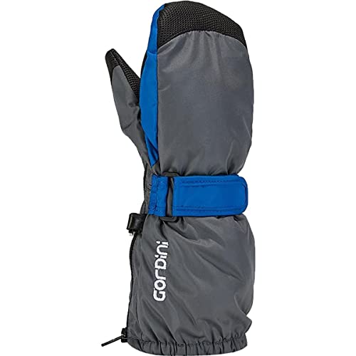 Gordini Kids' Sprout Mitten, Gunmetal Olympic Blue, XX-Small