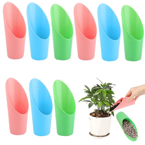 9 Utensilios Bonsái para Jardín en Plástico de Colores miniatura 1