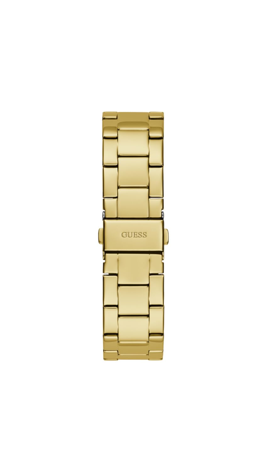 Reloj analógico con Esfera G-Cube Dorado, Dorado, One Size, Moderno