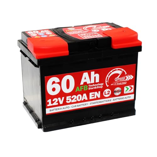 BATTERIA AUTO SPEED L2 AFB Start&Stop - 12V 60Ah 520A +DX