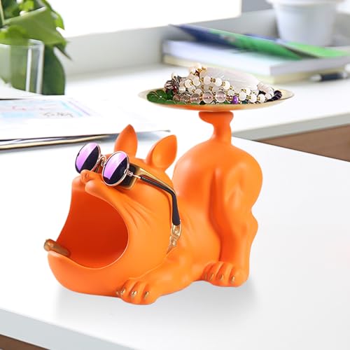 Statuette amusante bouledogue résine de haute qualité - 4