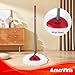 Spin Mop Replacement Head Base, Rotating Triangle Spinning Mop Replace Cover Plastic Base for Oceda EasyWring 1-Tank System Mop, Case Disc Accessories Part
