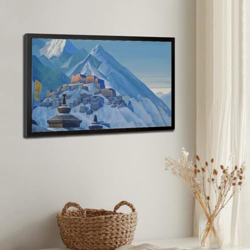 Impression toile Nicholas Roerich Himalaya Tibet de qualité supérieure