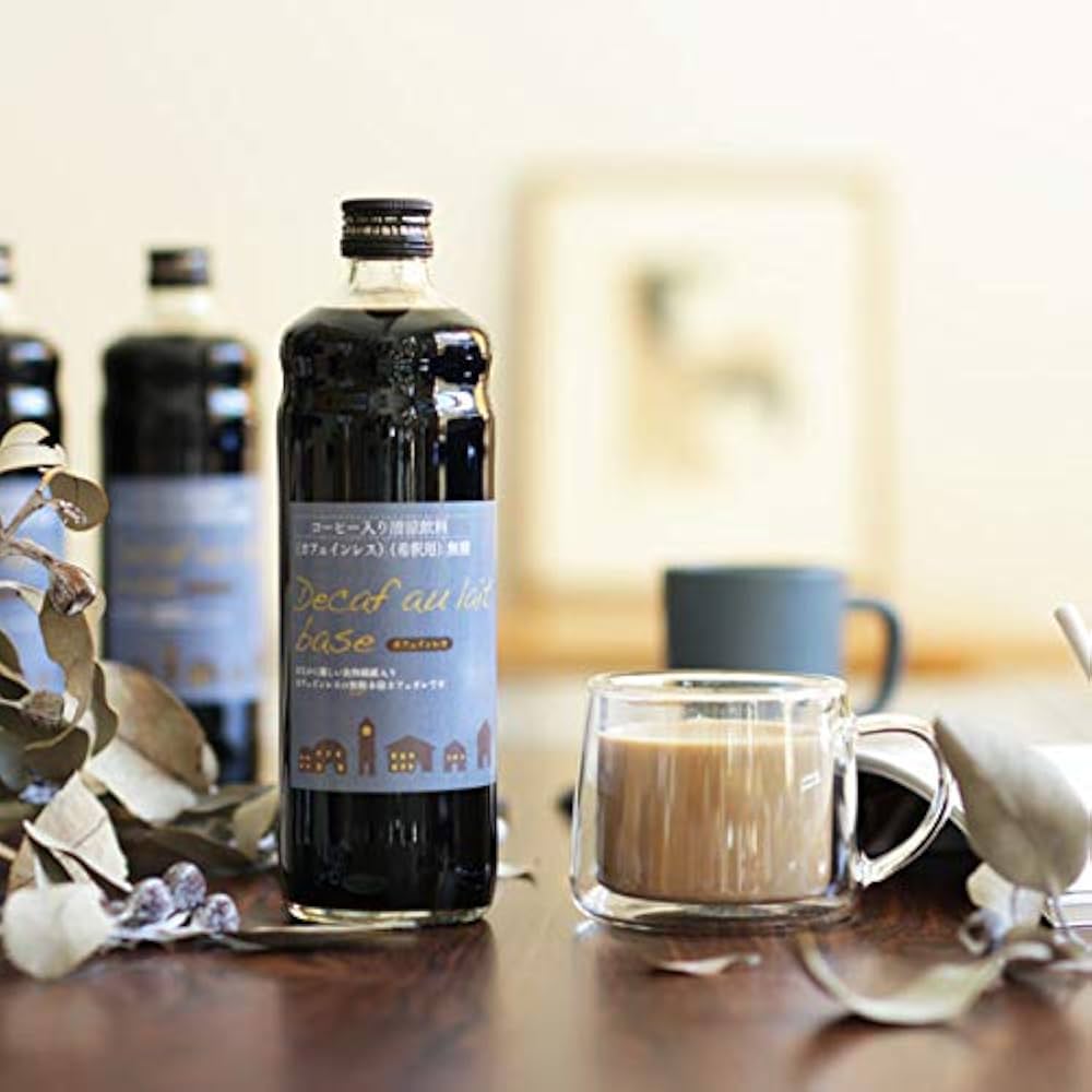 Amazon.co.jp: Tsujimoto Coffee Decafe Lait Base, 20.3 fl oz