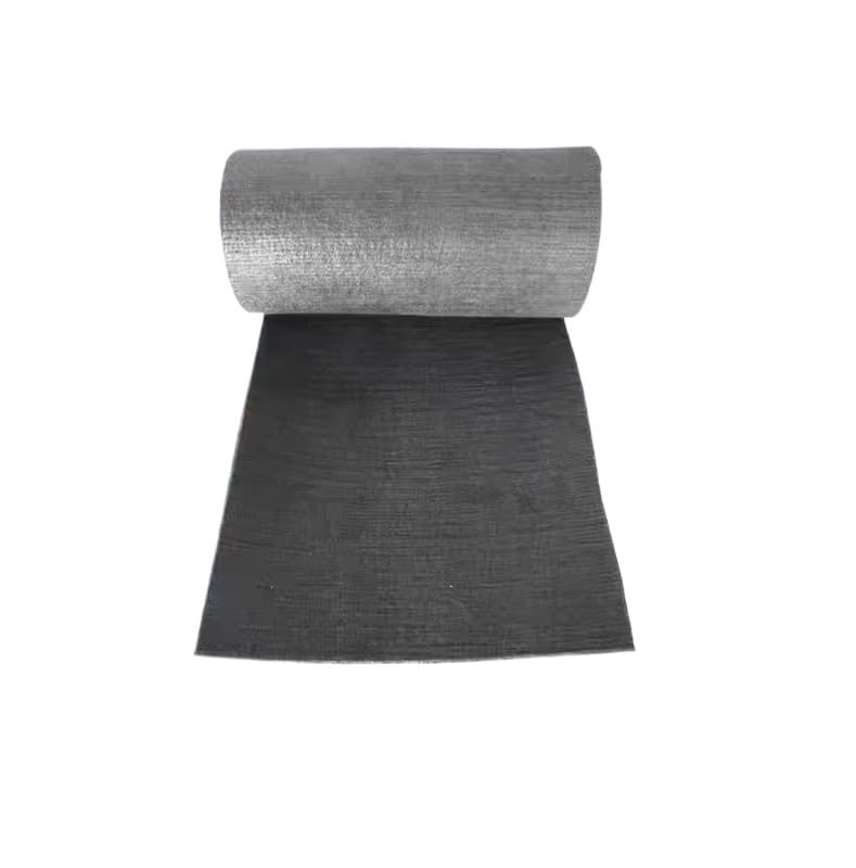 Carbon Felt Graphite 100x100mm Pack of 2 for Scientific Research Experiments(Thick: 2mm)