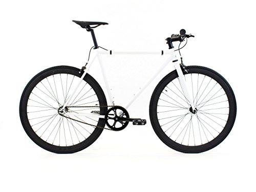 Golden Cycles Fixed Gear Single Speed Bike - Perfect Urban Commuter Bicycle with Front and Rear...