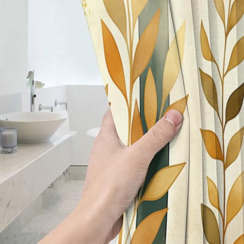 Rideaux de douche 240x200 lavable en machine pour stopper l'eau au sol efficacement - 5