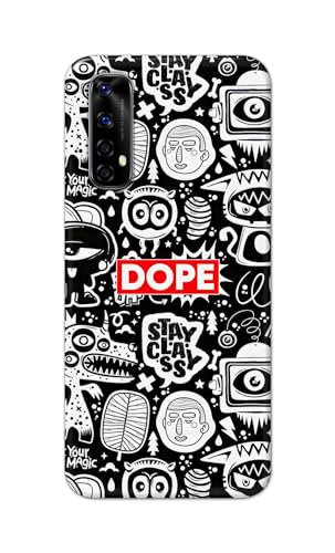 Image of Printed Hard Back Cover Case for Realme Narzo 20 Pro | Realme 7 | Realme Narzo 30 4G Back Cover (Mixed Cartoons) -1111