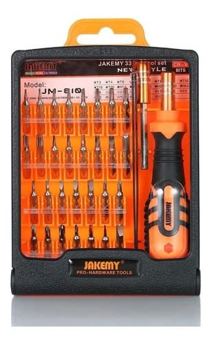 Conjunto de Chaves de Fenda de Precisão 33 PCS - Brastoy