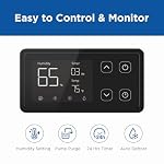 190 Pints Commercial Dehumidifier with Pump Heavy Duty for Basement | Timer - Image 6