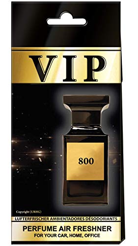 Caribi VIP Lot de 3 désodorisants pour voiture Parfum HEIM BURO semblable au parfum coûteux n°800