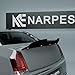 Rear Spoiler Wickerbill Overlap Narpes Style for 2011-2023 Chrysler 300 300C 300S Accessories (Only Wickerbill V2) with Rivnut Tool Included