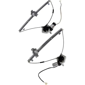 2 x Power Window Motor and Regulator Assembly Replacement 6982042090 | Replacement 6981042013, window regulator fits Toyota RAV4 1998-2000