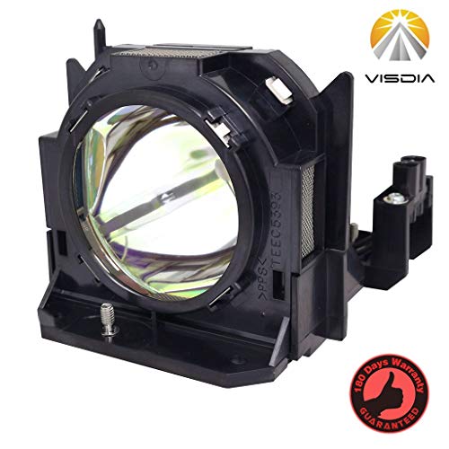 Image of Visdia ET-LAD60/ET-LAD60W Replacement Projector Lamp with Housing for PANASONIC PT-D5000 PT-DW640 PT-DZ6700 PT-D6000 PT-D6710 PT-DW6300 PT-DZ6710 Projectors