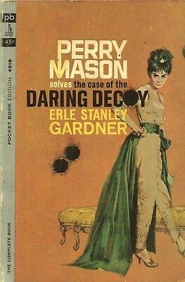 PERRY MASON DARING DECOY By ERLE STANLEY GARDNE... B08L6H7377 Book Cover