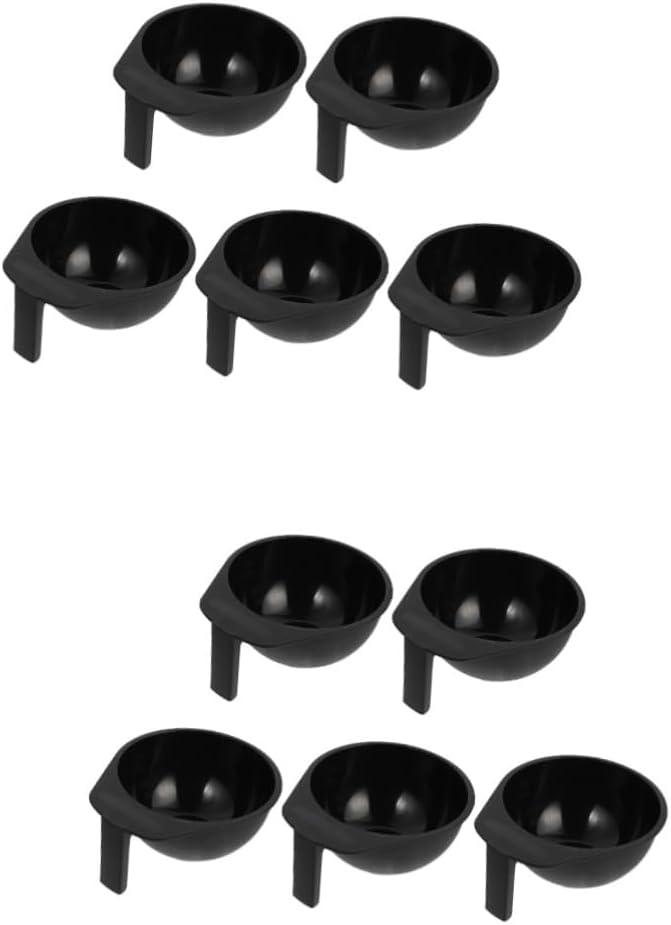 10pcs Hair Bowl for Dyeing Stylish Lightweight Easy to Use for Salons Home Hair Coloring