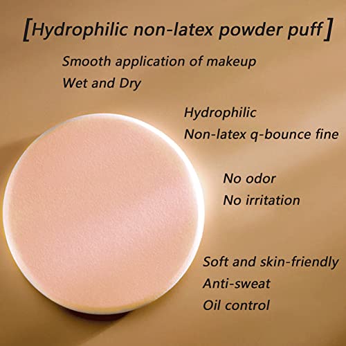 Soy Milk Pressed Powder, Lightweight Smooth Setting Powder, Waterproof Sweatproof, Lasting Concealer Setting Powder #TOP2