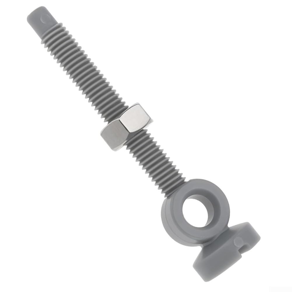 Regulowana śruba zaworu spustowego z nakrętkami, gwint M6, długość 62 mm, zamiennik dla 97522000, idealna do mechanizmów zaworów do zlewu i wanny, zestaw 1/5 sztuk (1 szt.)