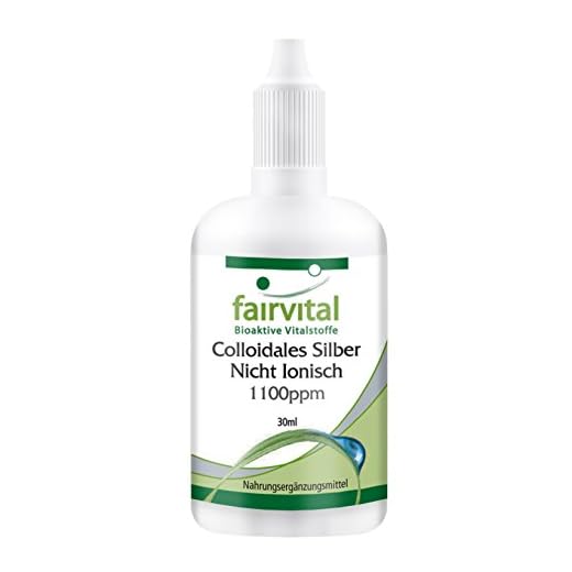 Kolloidalt silver 1100 ppm - HÖG DOS - VEGAN - 30 ml - äkta kolloidalt silver - nonjoniskt