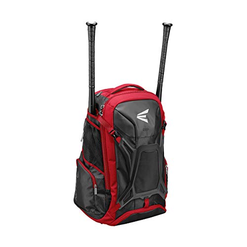 EASTON WALK-OFF PRO Bat & Equipment Backpack Bag, Black   Red